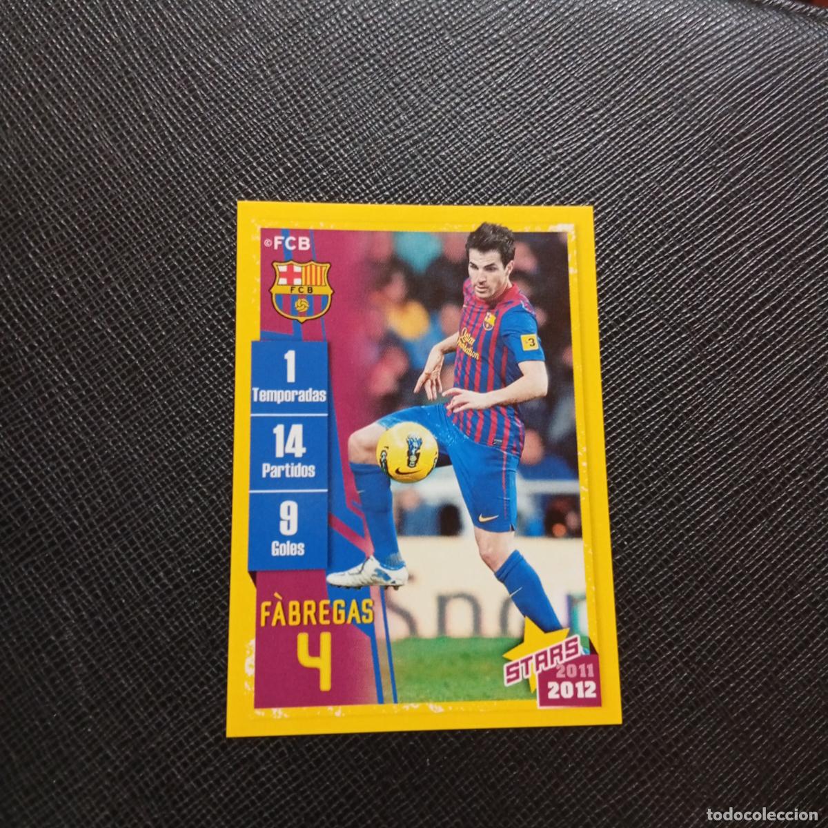 Fu&szlig;ball-Sticker: 95 CESC FABREGAS BARCELONA PANINI COLECCION OFICIAL 2011 2012 CROMO 11 12 - SIN PEGAR - A155 PG30