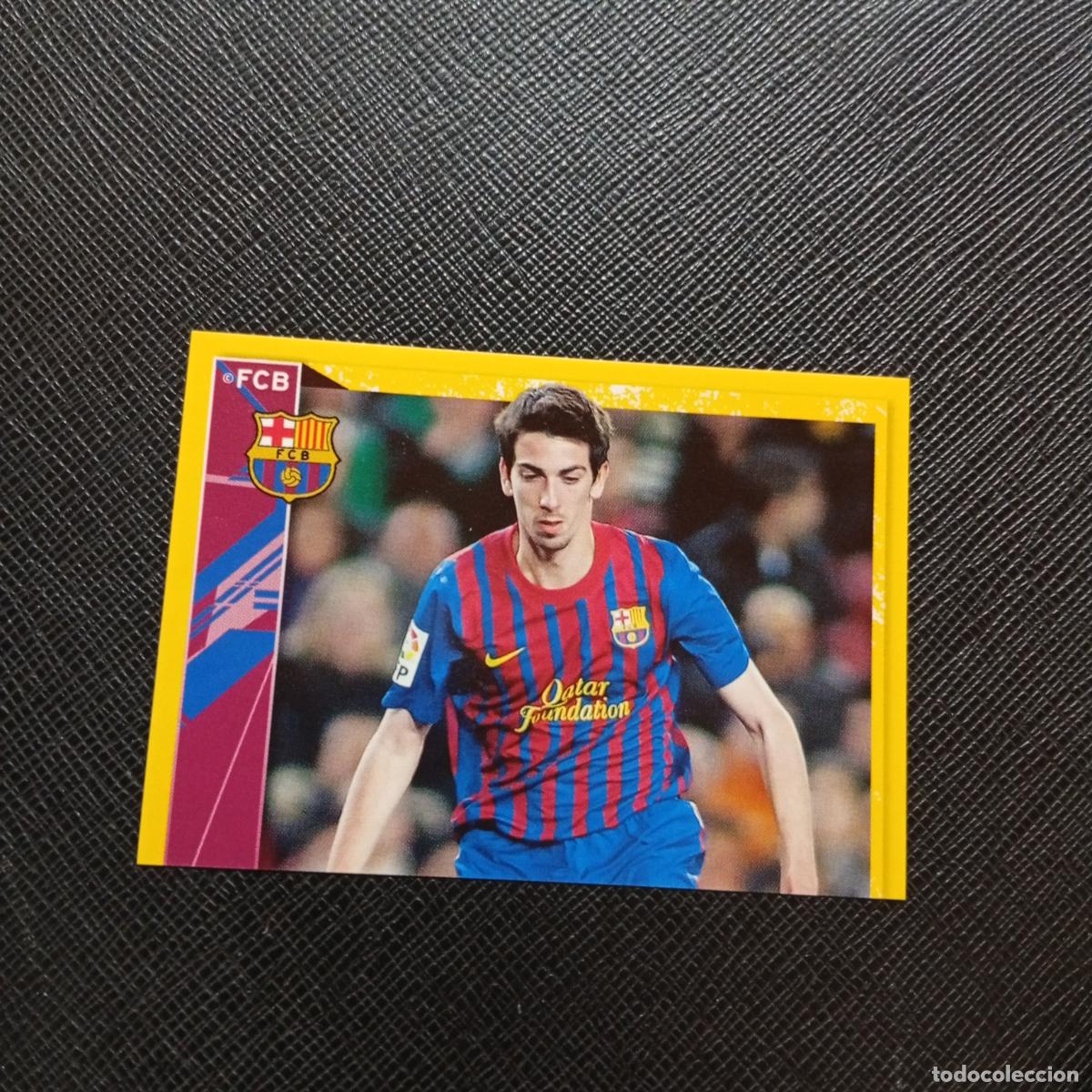 Fu&szlig;ball-Sticker: 166 CUENCA BARCELONA PANINI COLECCION OFICIAL 2011 2012 CROMO 11 12 - SIN PEGAR - A155 PG30
