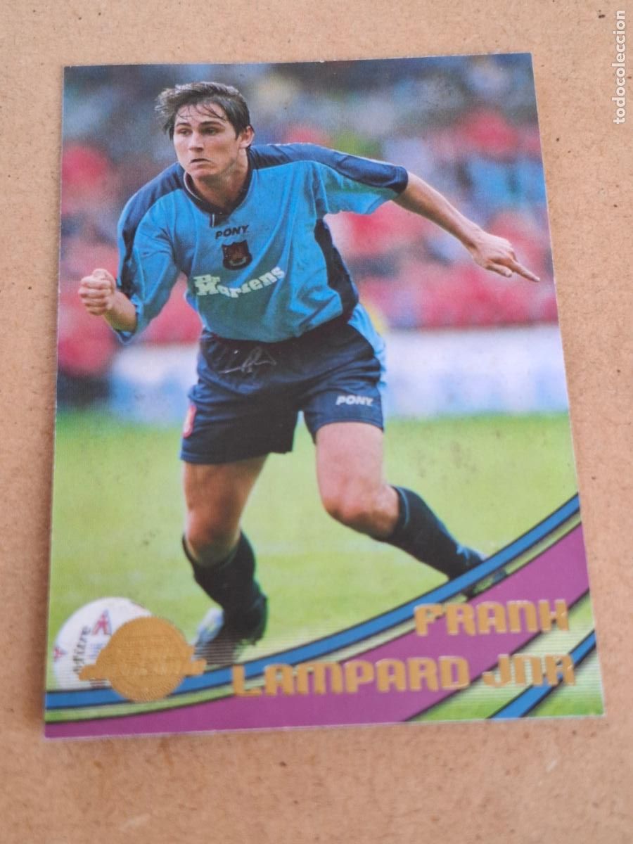 Football Stickers: MERLIN PREMIER GOLD 2000 - 100 FRANK LAMPARD JNR - WEST HAM UNITED - CP9