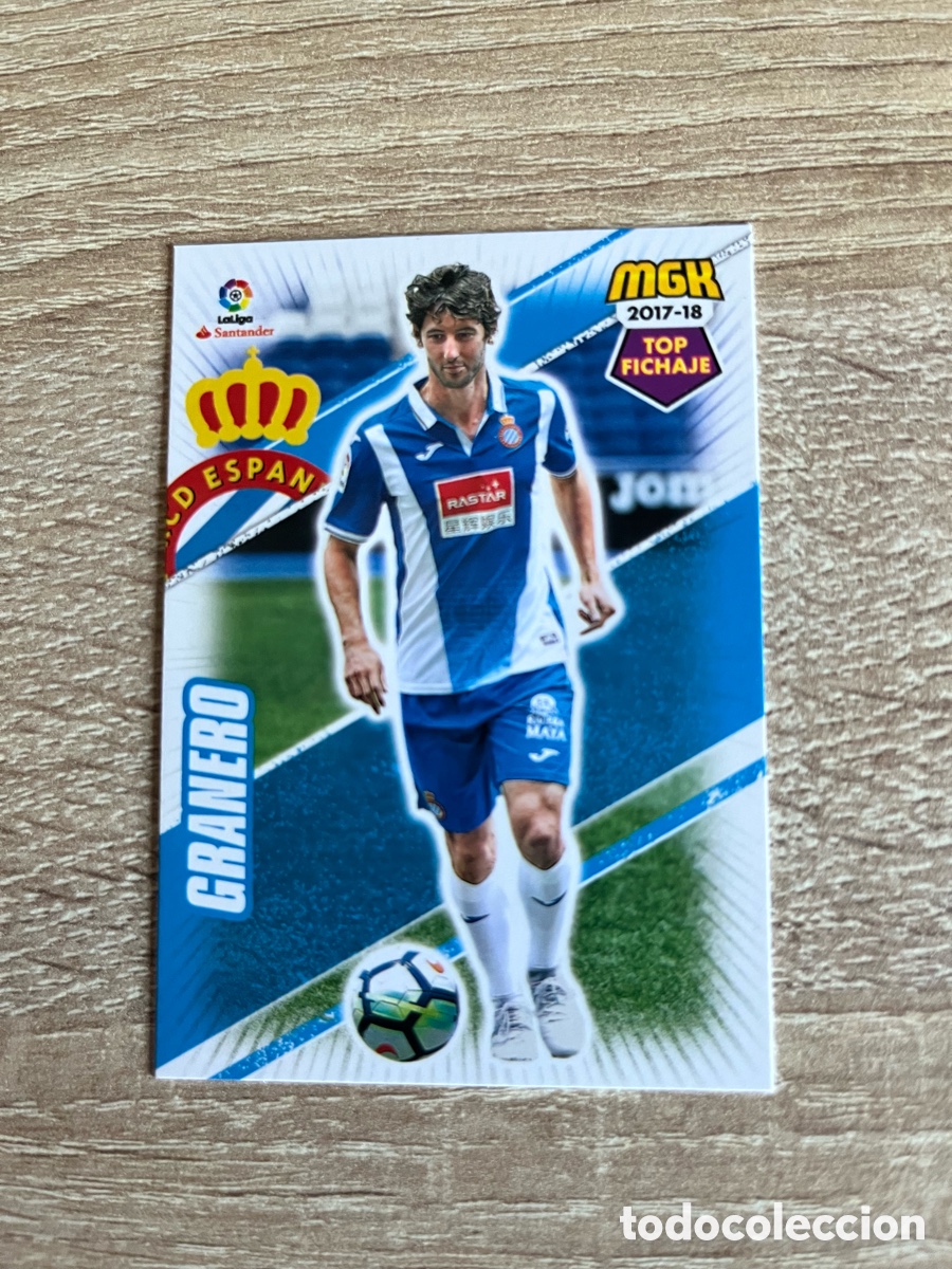 Cromos de f&uacute;tbol: 235 GRANERO TOP FICHAJE MEGACRACKS MGK 2017 2018 17 18 ESPA&Ntilde;OL ESPANYOL