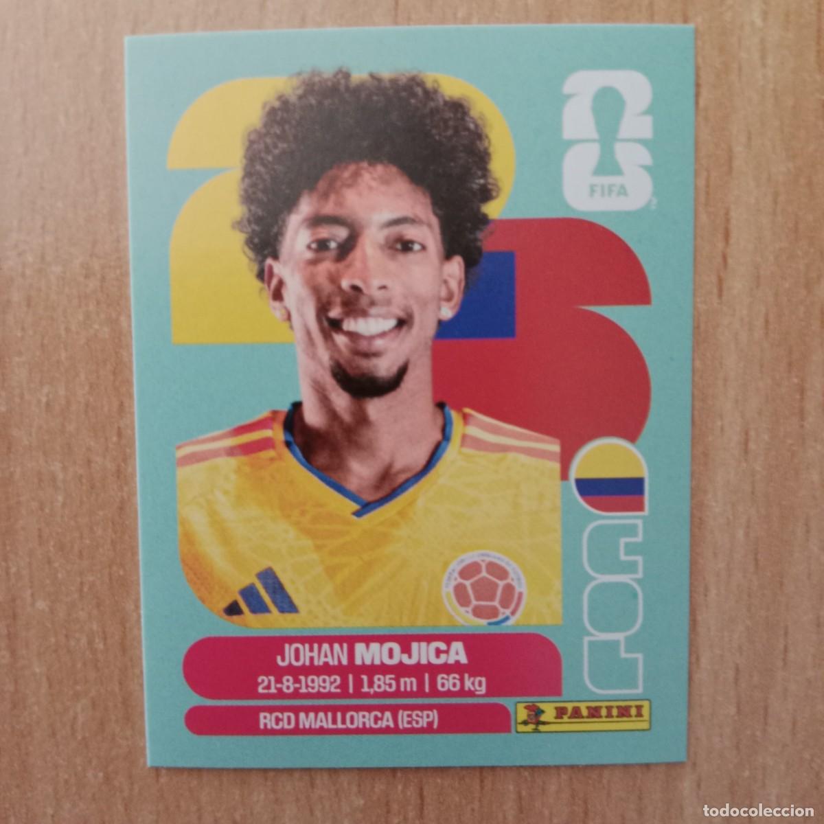 Cromos de f&uacute;tbol: JOHAN M&Oacute;JICA , COLOMBIA , STICKER CROMO N&ordm; COL 7 , FIFA WORLD CUP 2026 - PANINI - A&Ntilde;O 2026.