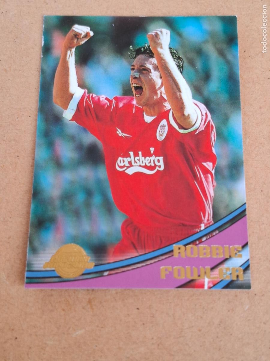 Football Stickers: MERLIN PREMIER GOLD 2000 - 52 ROBBIE FOWLER - LIVERPOOL - CP9