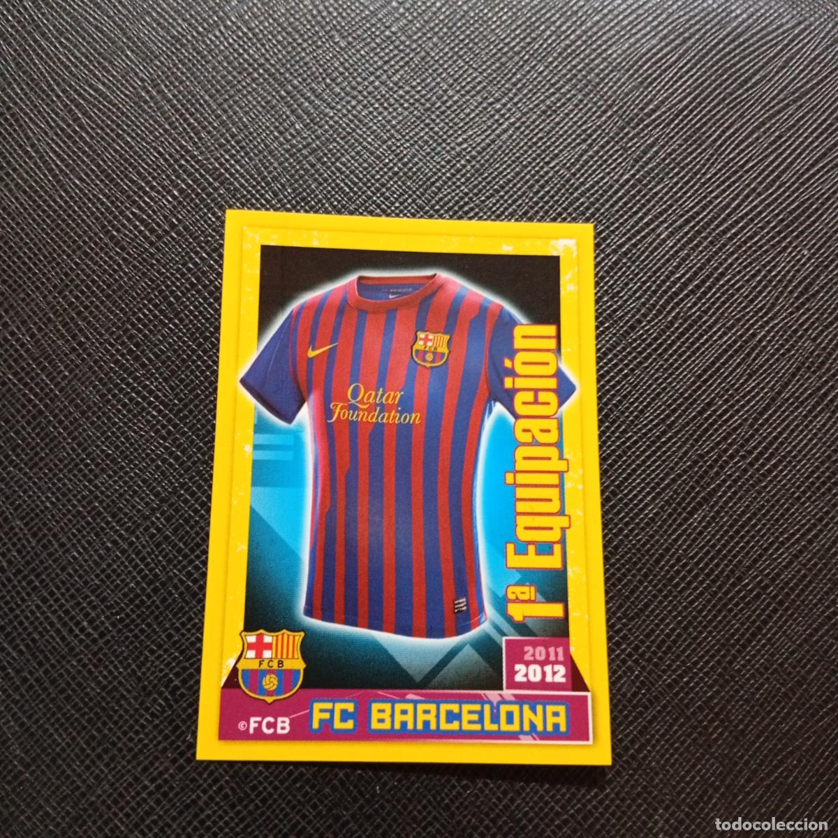 Cromos de f&uacute;tbol: 5 ESCUDO BARCELONA PANINI COLECCION OFICIAL 2011 2012 CROMO 11 12 - SIN PEGAR - A154 PG2