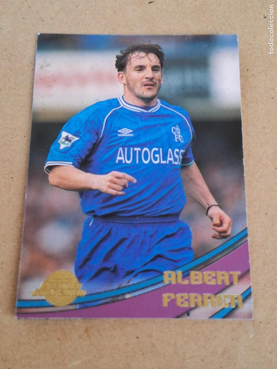 Football Stickers: MERLIN PREMIER GOLD 2000 - 20 ALBERT FERRER - CHELSEA - CP9