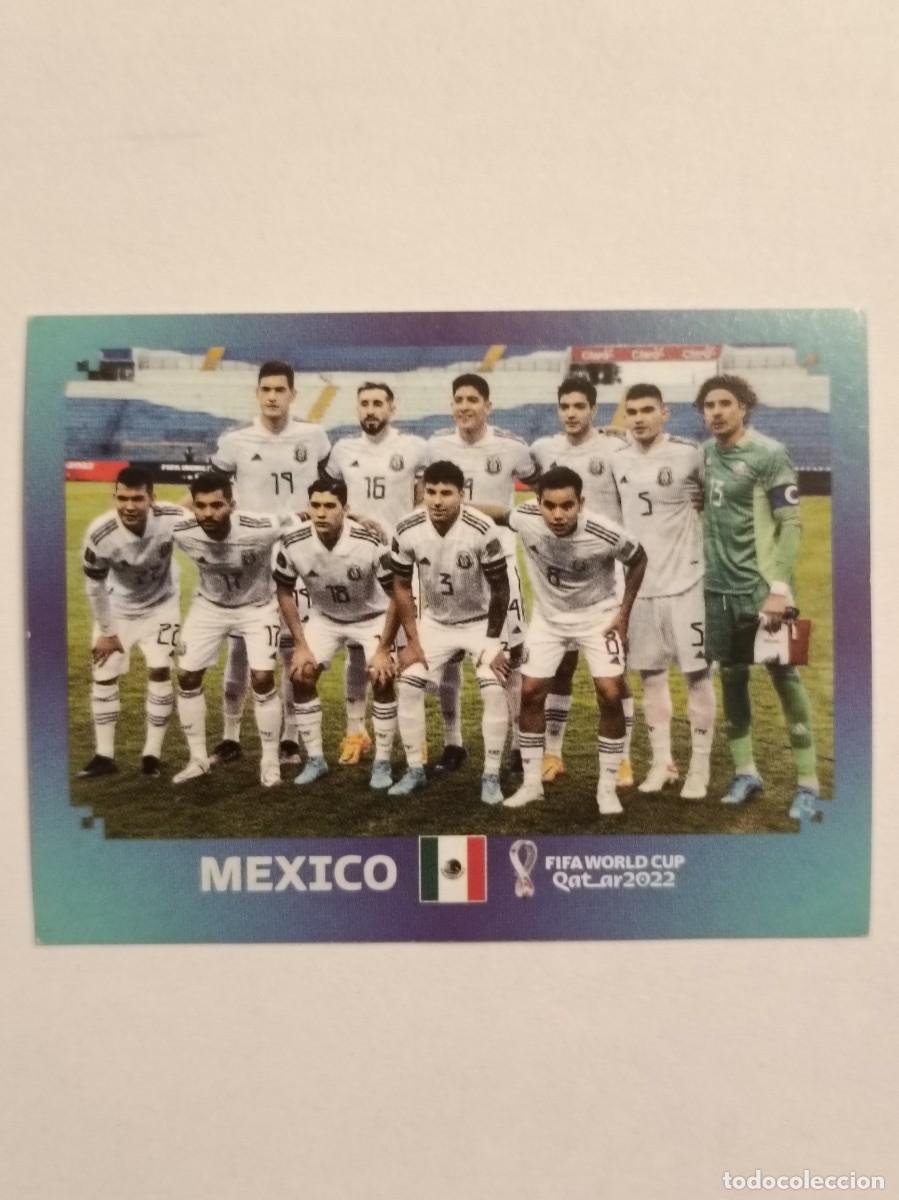 Cromos de f&uacute;tbol: #MEX 1 EQUIPO (MEXICO) MUNDIAL QATAR 2022 PANINI