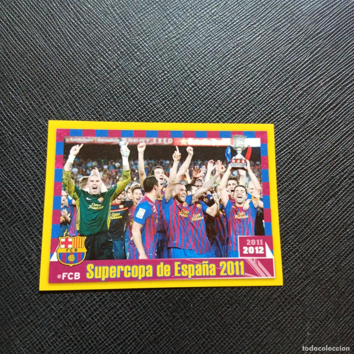 Cromos de f&uacute;tbol: 108 BARCELONA PANINI COLECCION OFICIAL 2011 2012 CROMO 11 12 - SIN PEGAR - A154 PG4