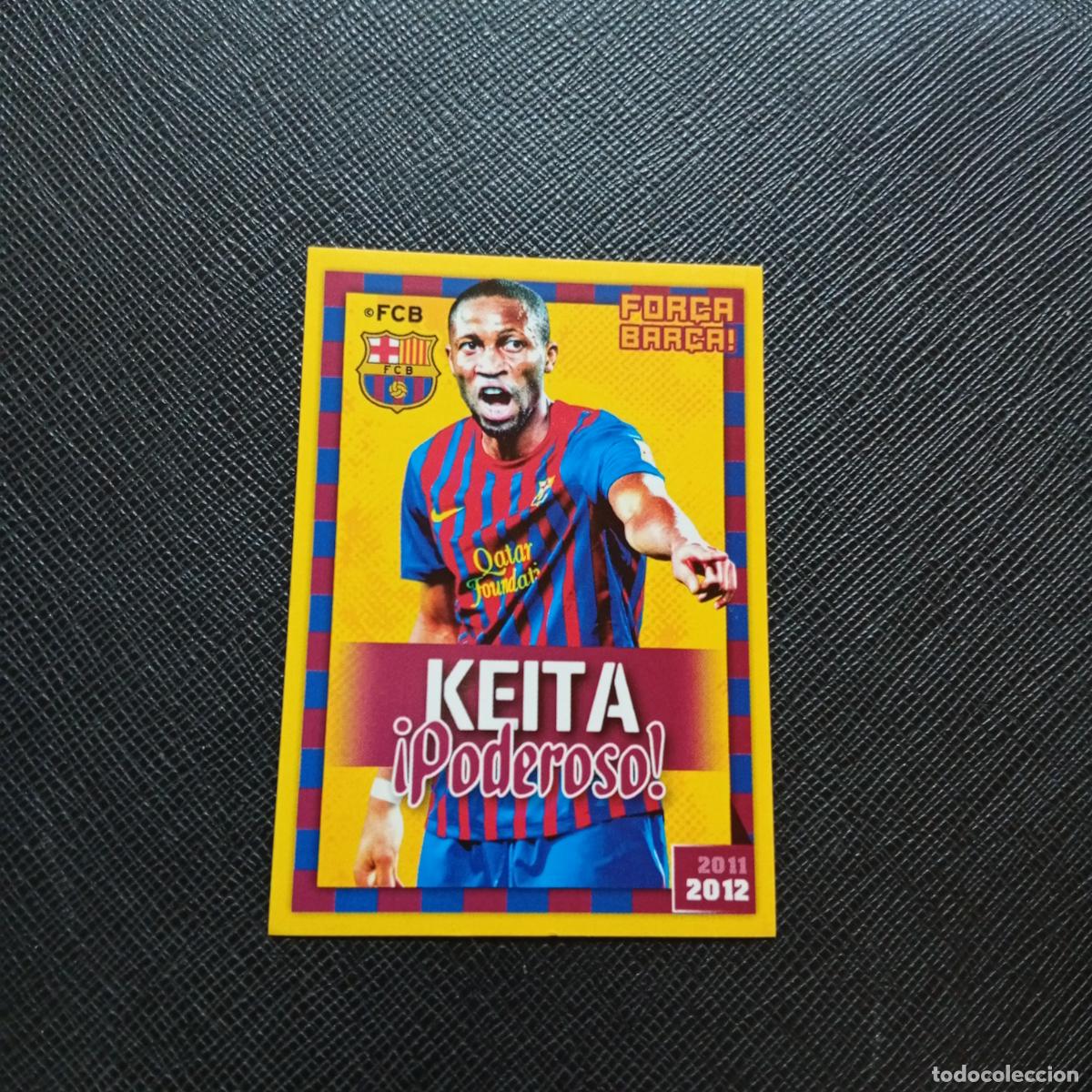 Cromos de f&uacute;tbol: 84 KEITA BARCELONA PANINI COLECCION OFICIAL 2011 2012 CROMO 11 12 - SIN PEGAR - A154 PG4