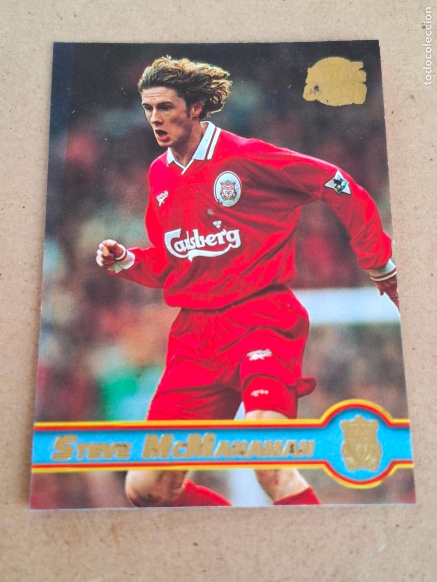 Cromos de f&uacute;tbol: MERLIN PREMIER GOLD 1997 1998 97 98 - 093 STEVE MCMANAMAN - LIVERPOOL - CP9
