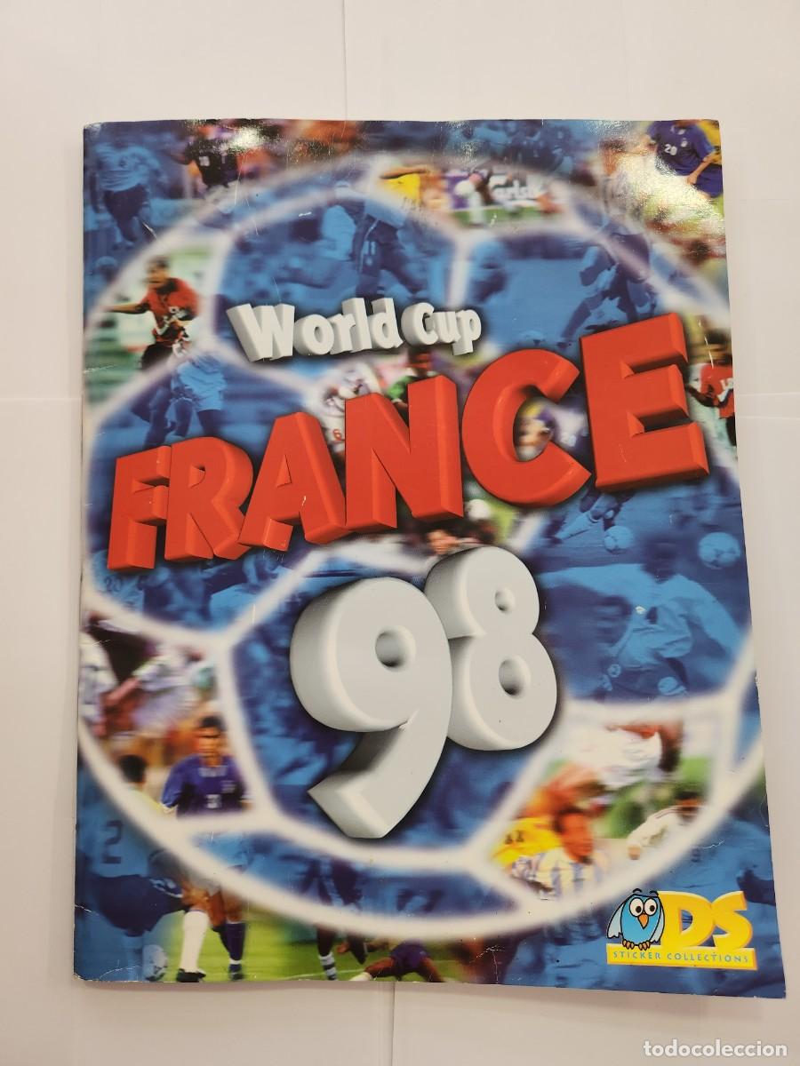 Cromos de f&uacute;tbol: &Aacute;lbum del mundial de f&uacute;tbol Francia. World Cup France 98. Ds Sticker Collection