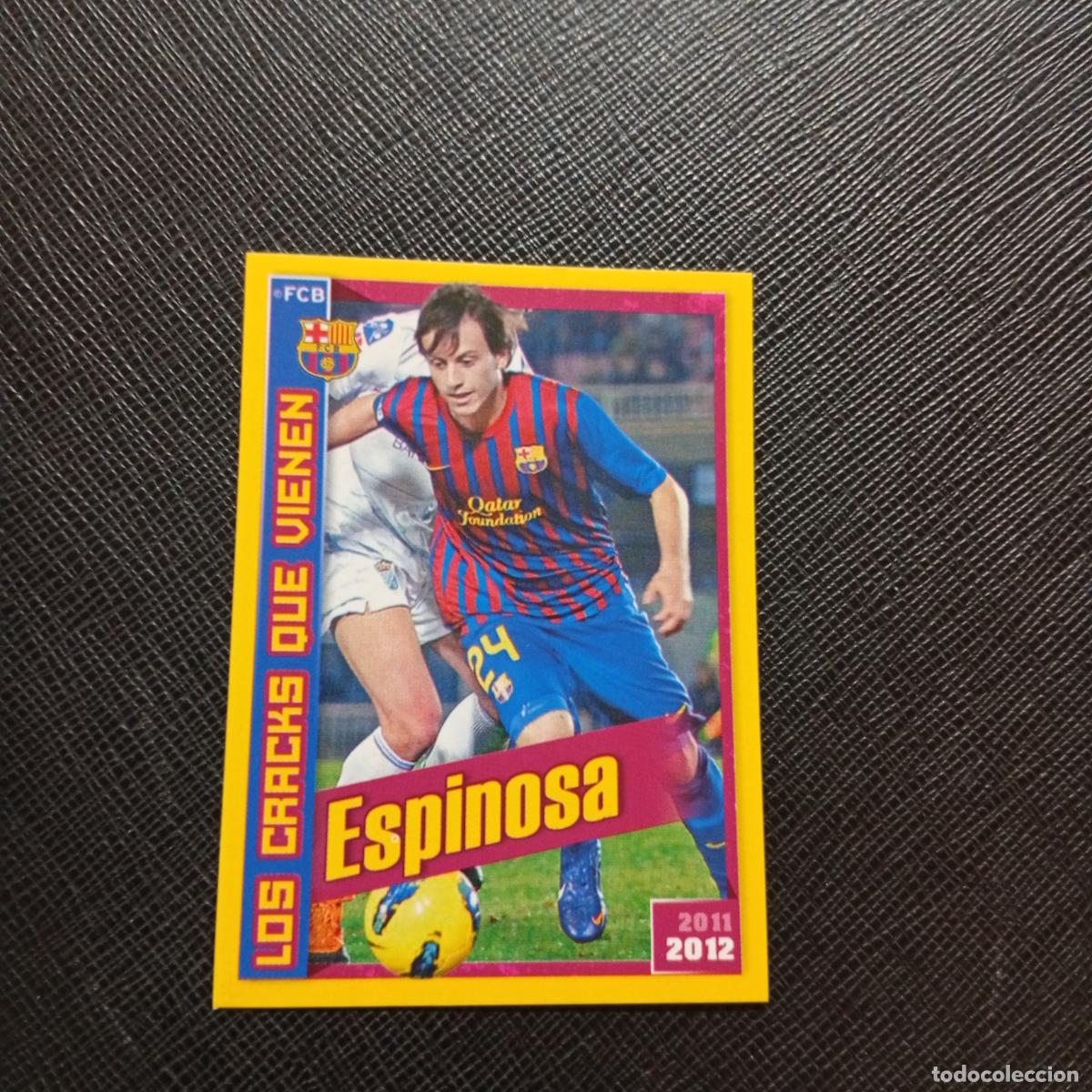 Cromos de f&uacute;tbol: 194 ESPINOSA BARCELONA PANINI COLECCION OFICIAL 2011 2012 CROMO 11 12 - SIN PEGAR - A154 PG5