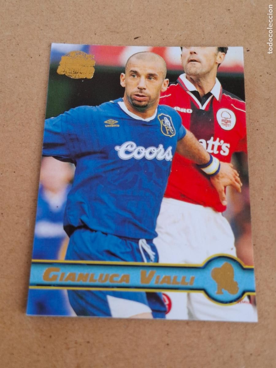 Football Stickers: MERLIN PREMIER GOLD 1997 1998 97 98 - 042 GIANLUCA VIALLI - CHELSEA - CP9