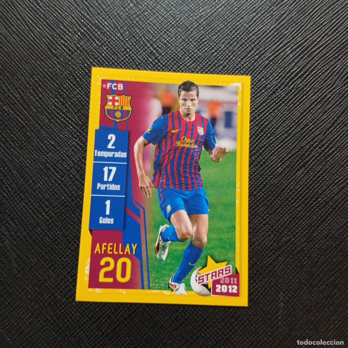 Cromos de Futebol: 162 AFELLAY BARCELONA PANINI COLECCION OFICIAL 2011 2012 CROMO 11 12 - SIN PEGAR - A154 PG6