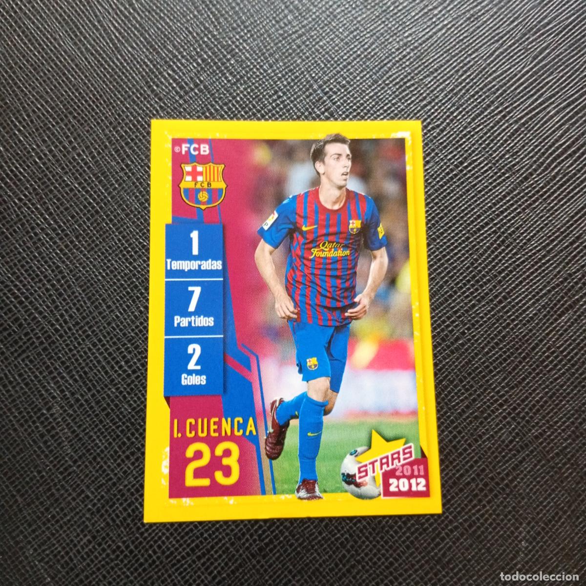 Cromos de Futebol: 168 CUENCA BARCELONA PANINI COLECCION OFICIAL 2011 2012 CROMO 11 12 - SIN PEGAR - A154 PG6