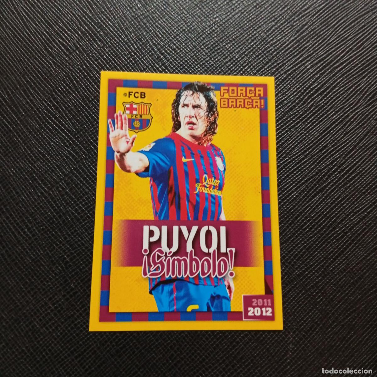 Cromos de Futebol: 48 PUYOL BARCELONA PANINI COLECCION OFICIAL 2011 2012 CROMO 11 12 - SIN PEGAR - A154 PG6