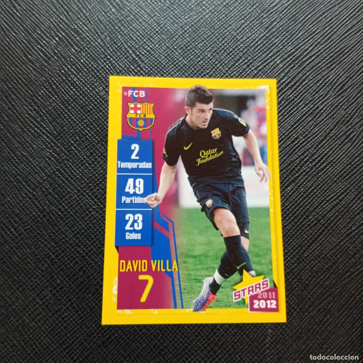 Cromos de Futebol: 150 VILLA BARCELONA PANINI COLECCION OFICIAL 2011 2012 CROMO 11 12 - SIN PEGAR - A154 PG6