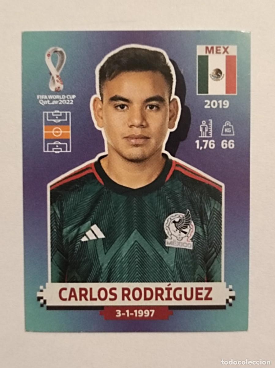 Cromos de Futebol: #MEX 17 CARLOS RODRIGUEZ (MEXICO) MUNDIAL QATAR 2022 PANINI