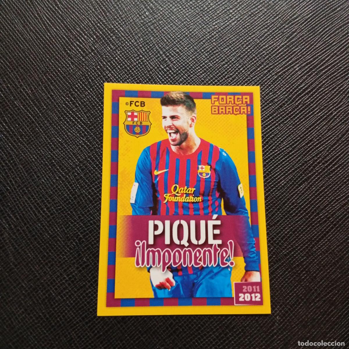 Cromos de Futebol: 42 PIQUE BARCELONA PANINI COLECCION OFICIAL 2011 2012 CROMO 11 12 - SIN PEGAR - A154 PG6