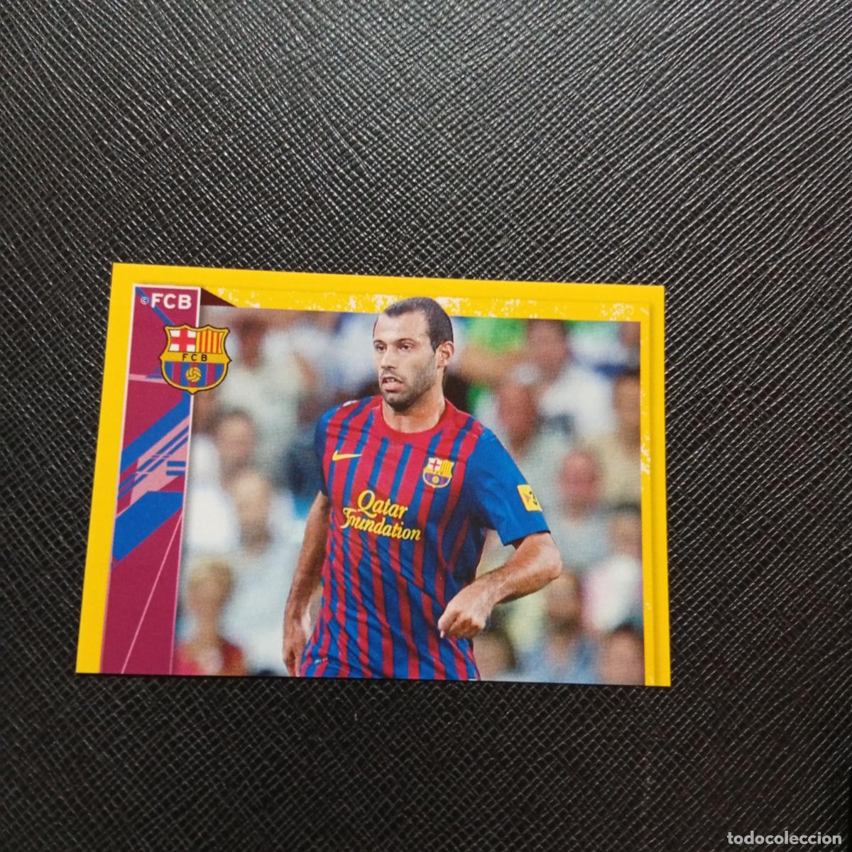 Cromos de Futebol: 69 MASCHERANO BARCELONA PANINI COLECCION OFICIAL 2011 2012 CROMO 11 12 - SIN PEGAR - A154 PG6