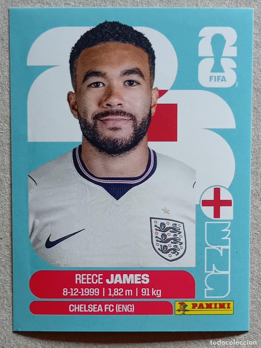 Cromos de Futebol: Figurina Panini 2026 Cromo World Cup Usa Mundial 2026 Reece James England n ENG 7