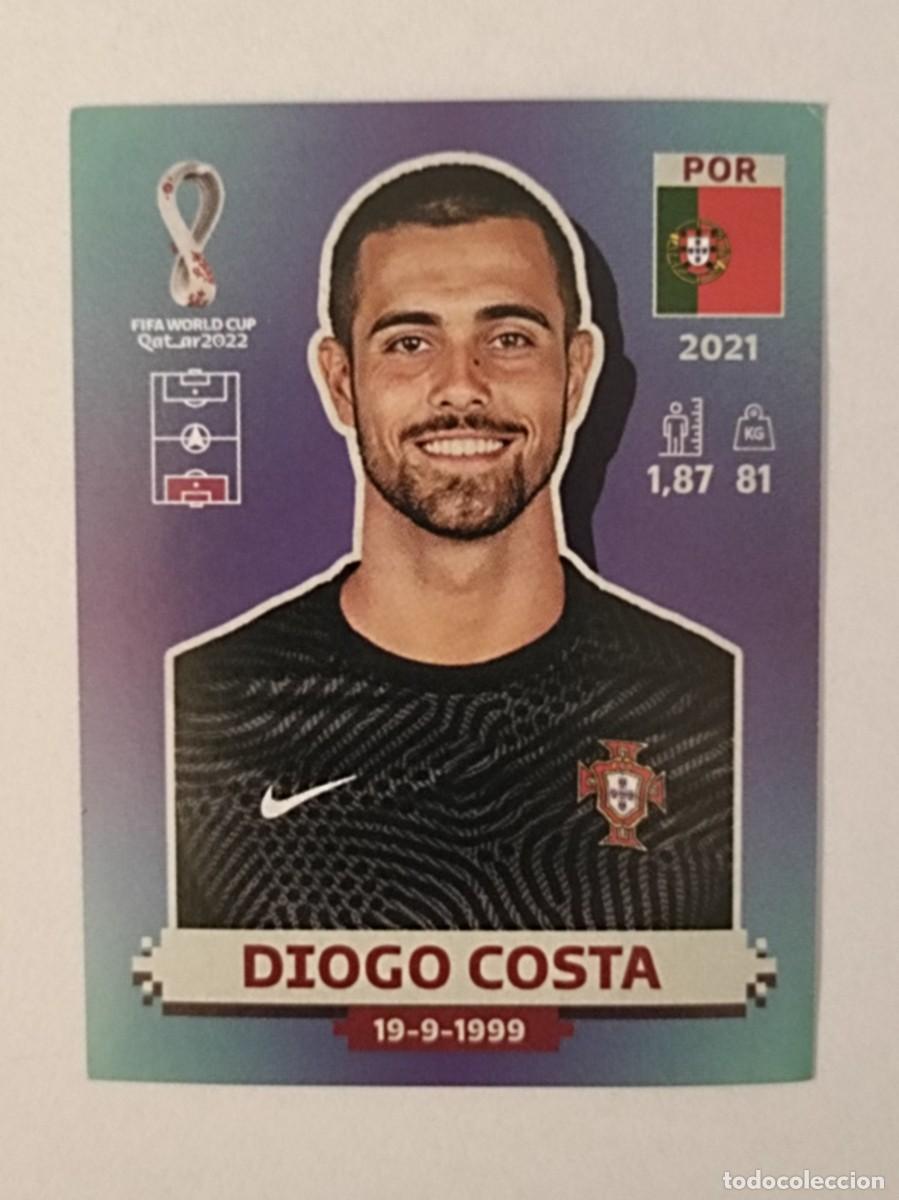 Cromos de Futebol: #POR 3 DIOGO COSTA (PORTUGAL) MUNDIAL QATAR 2022 PANINI