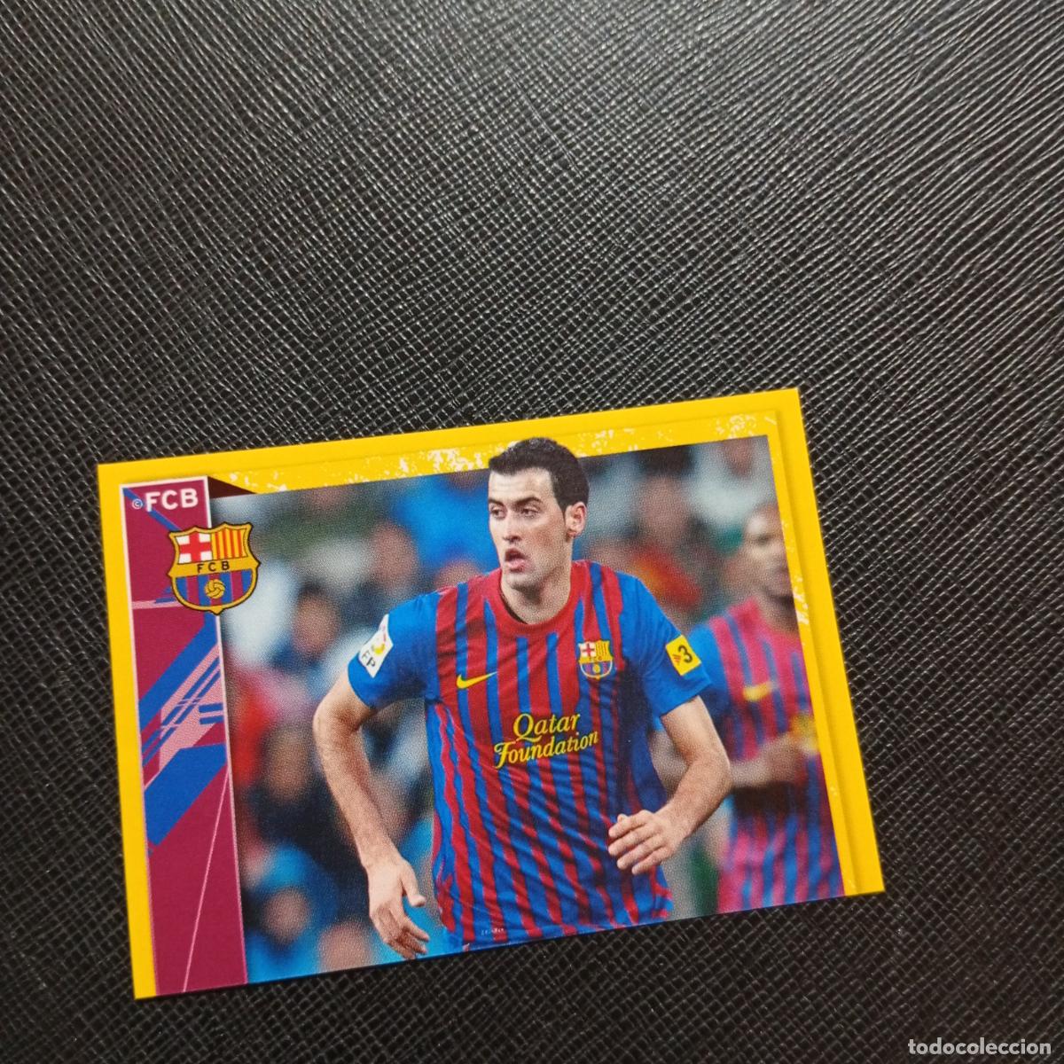 Figurine di Calcio: 75 SERGIO BUSQUETS BARCELONA PANINI COLECCION OFICIAL 2011 2012 CROMO 11 12 - SIN PEGAR - A154 PG7