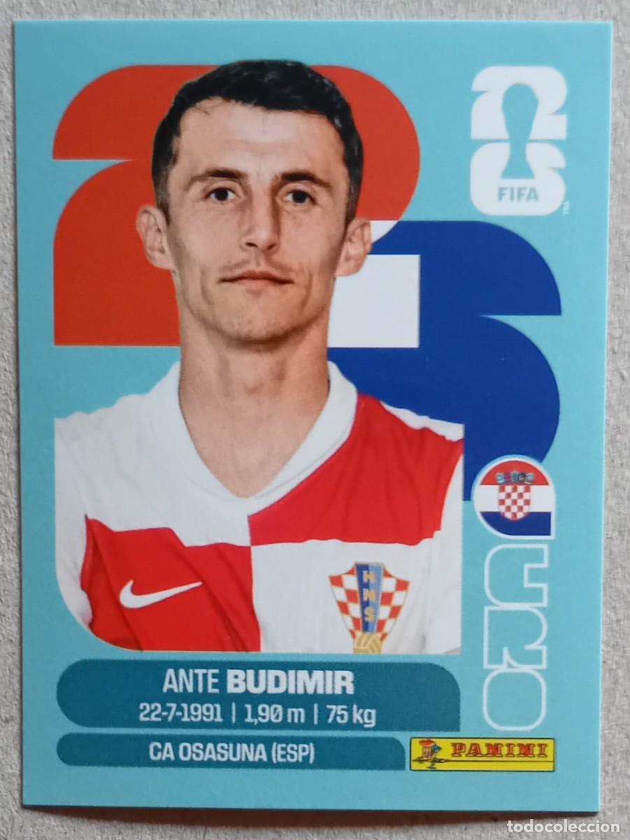 Cromos de f&uacute;tbol: Figurina Panini 2026 Cromo World Cup Usa Mundial 2026 Ante Budimir Croatia n CRO 18
