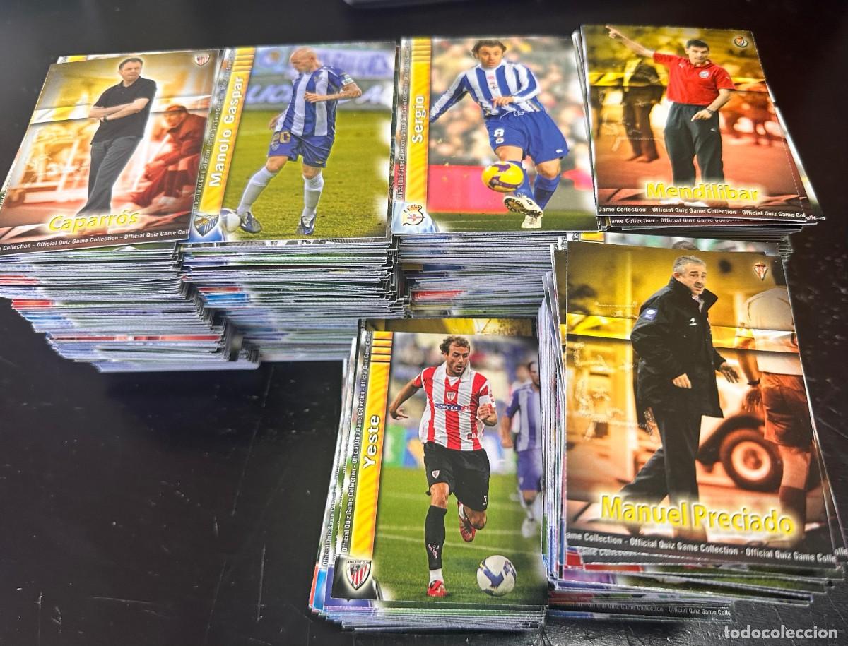 Football Stickers: Lote 1100 Cards Aprox Mundicromo 2009 2010 No Real Madrid Ni FC Barcelona