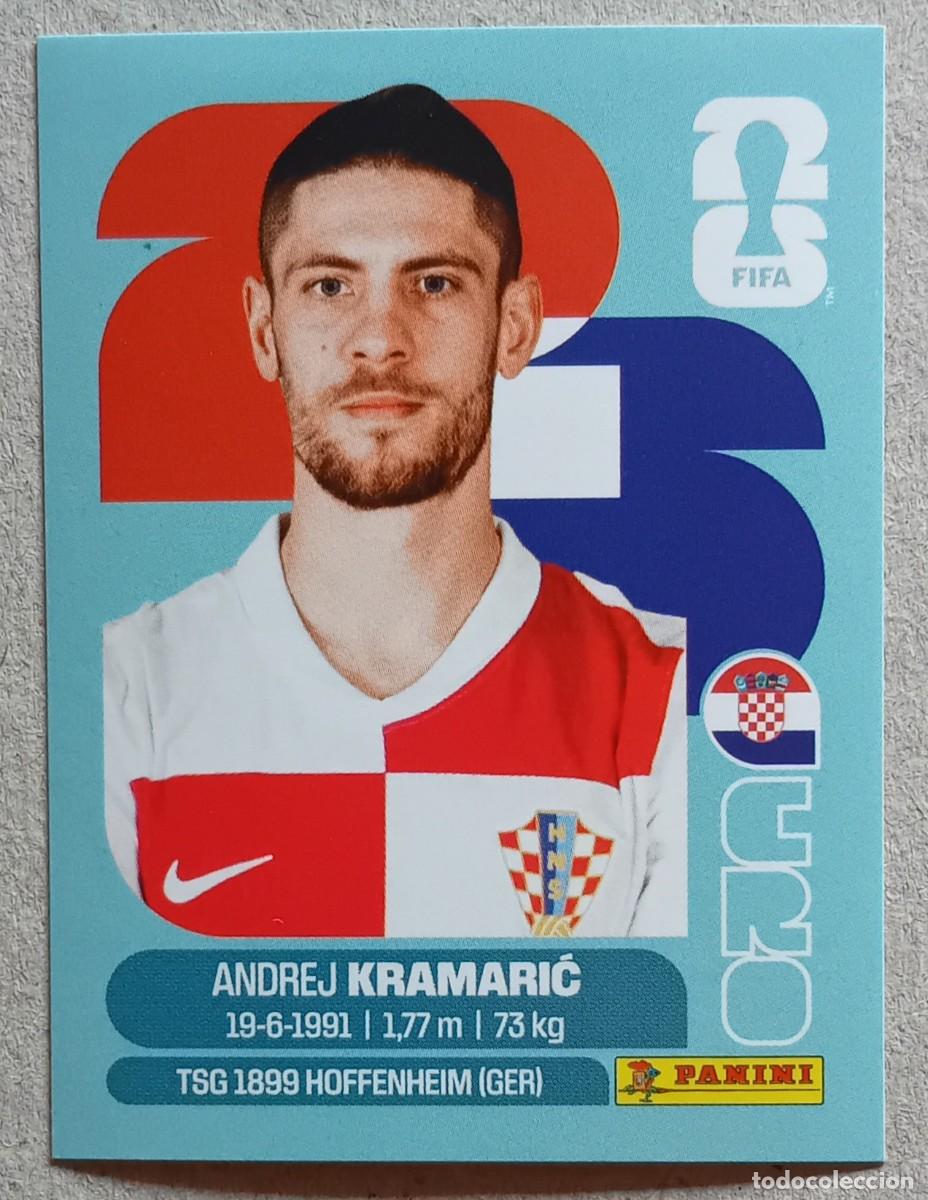 Cromos de f&uacute;tbol: Figurina Panini 2026 Cromo World Cup Usa Mundial 2026 Andrej Kramaric Croatia n CRO 19
