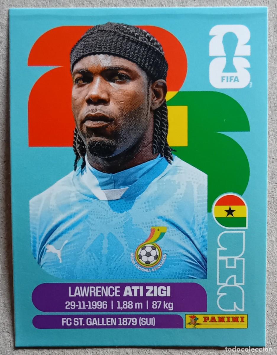Cromos de f&uacute;tbol: Figurina Panini 2026 Cromo World Cup Usa Mundial 2026 Lawrence Ati Zigi Ghana n GHA 2