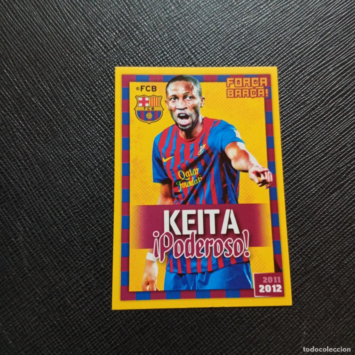 Cromos de f&uacute;tbol: 84 KEITA BARCELONA PANINI COLECCION OFICIAL 2011 2012 CROMO 11 12 - SIN PEGAR - A154 PG8