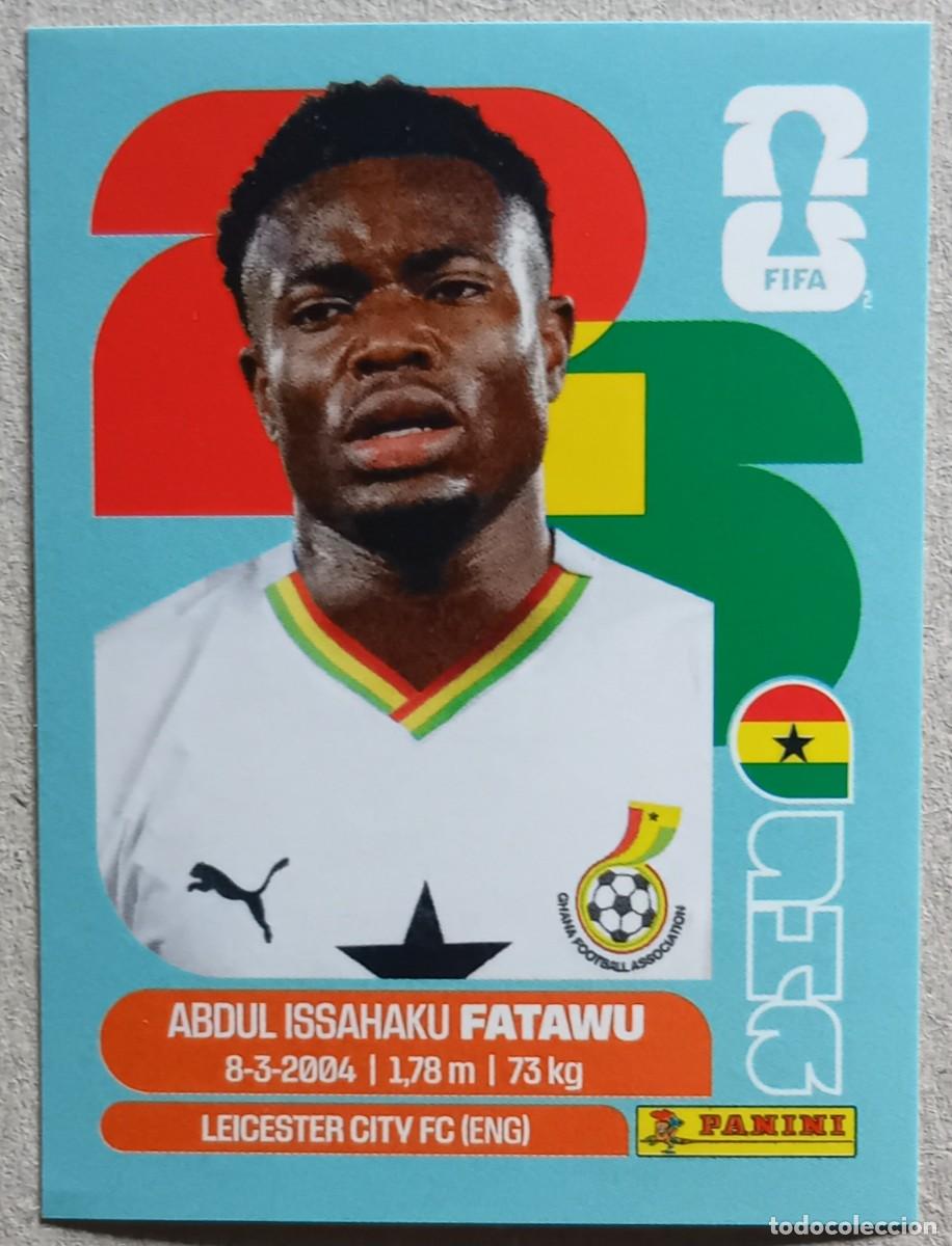 Cromos de f&uacute;tbol: Figurina Panini 2026 Cromo World Cup Usa Mundial 2026 Abdul Issahaku Fatawu Ghana n GHA 9