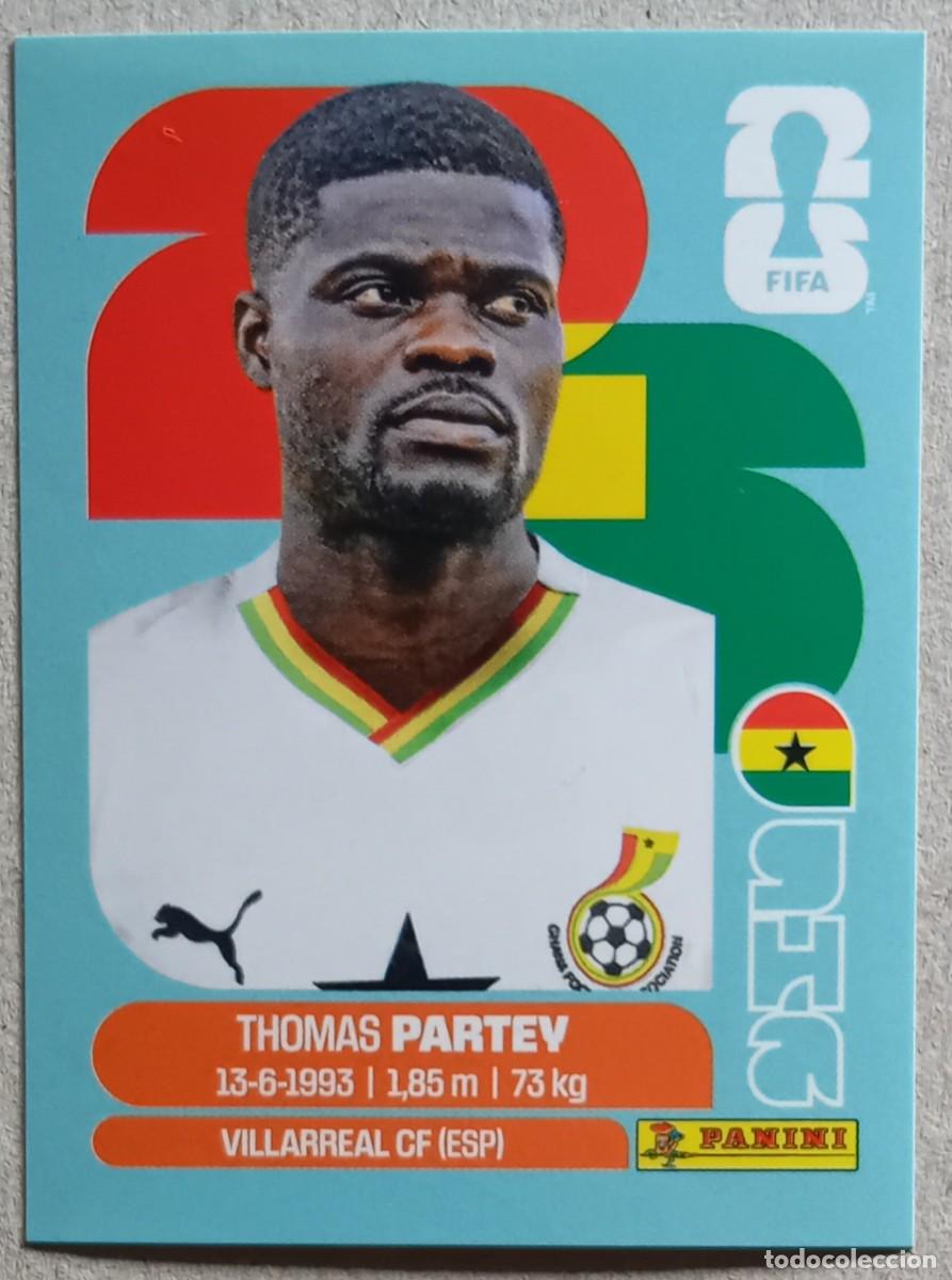 Cromos de f&uacute;tbol: Figurina Panini 2026 Cromo World Cup Usa Mundial 2026 Thomas Partey Ghana n GHA 10