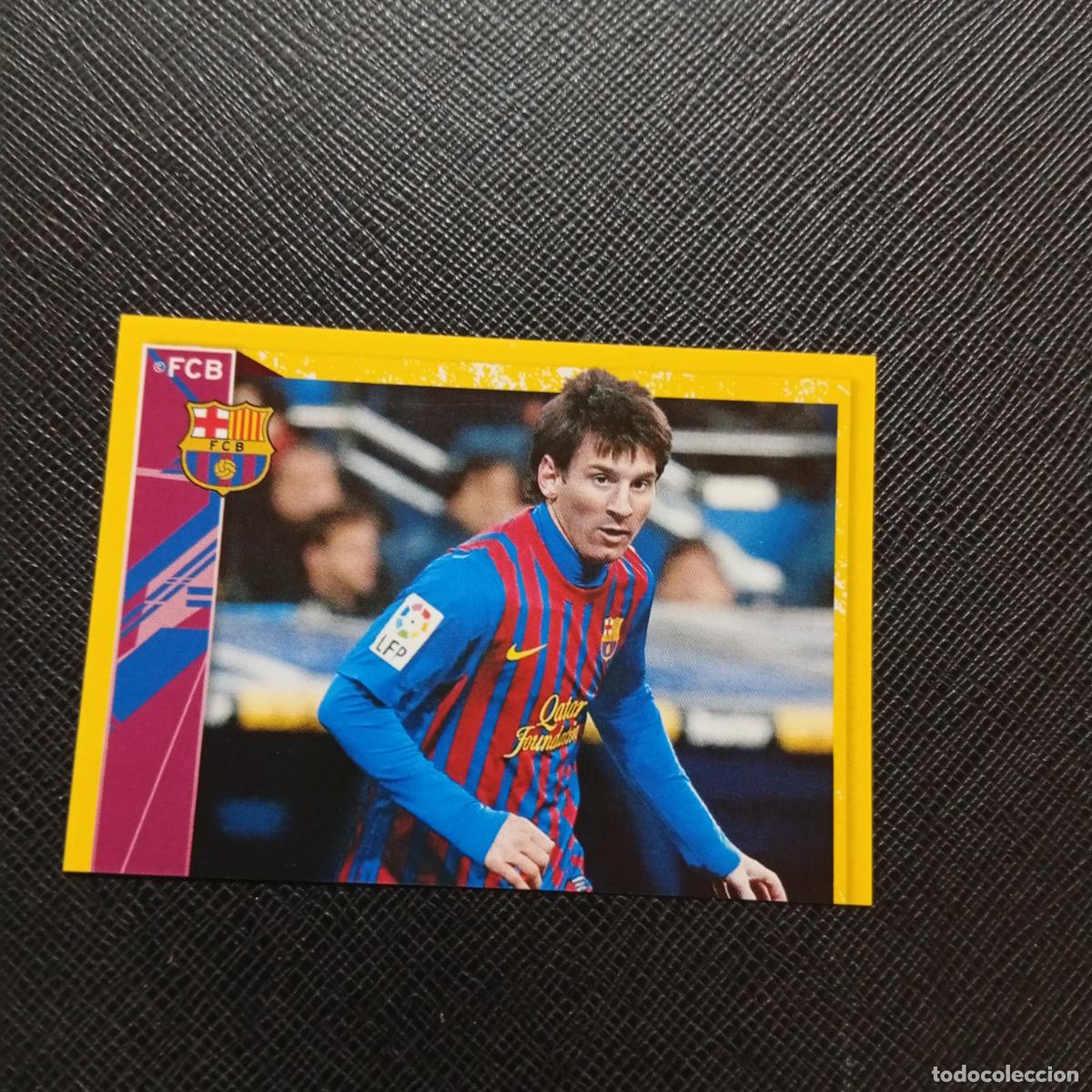 Cromos de f&uacute;tbol: 136 MESSI BARCELONA PANINI COLECCION OFICIAL 2011 2012 CROMO 11 12 - SIN PEGAR - A154 PG8