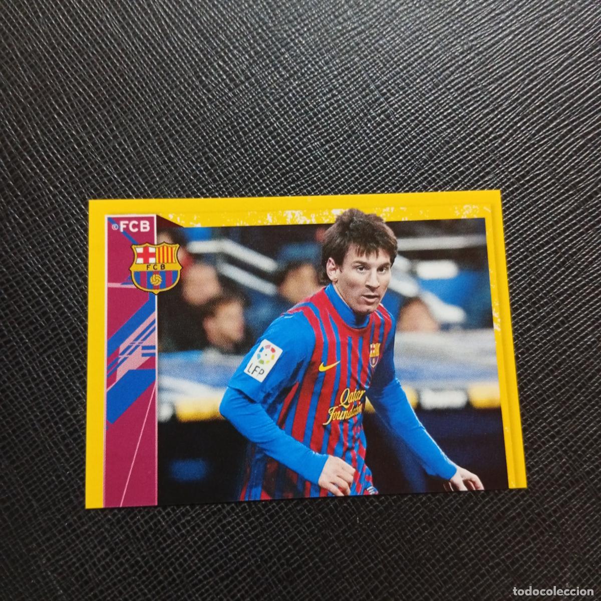 Cromos de f&uacute;tbol: 136 MESSI BARCELONA PANINI COLECCION OFICIAL 2011 2012 CROMO 11 12 - SIN PEGAR - A154 PG8