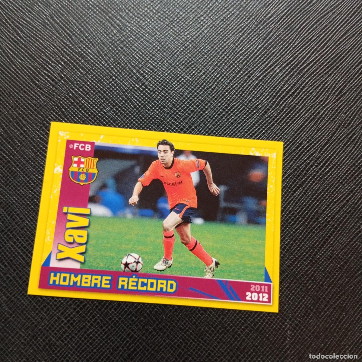 Cromos de f&uacute;tbol: 120 XAVI BARCELONA PANINI COLECCION OFICIAL 2011 2012 CROMO 11 12 - SIN PEGAR - A154 PG8