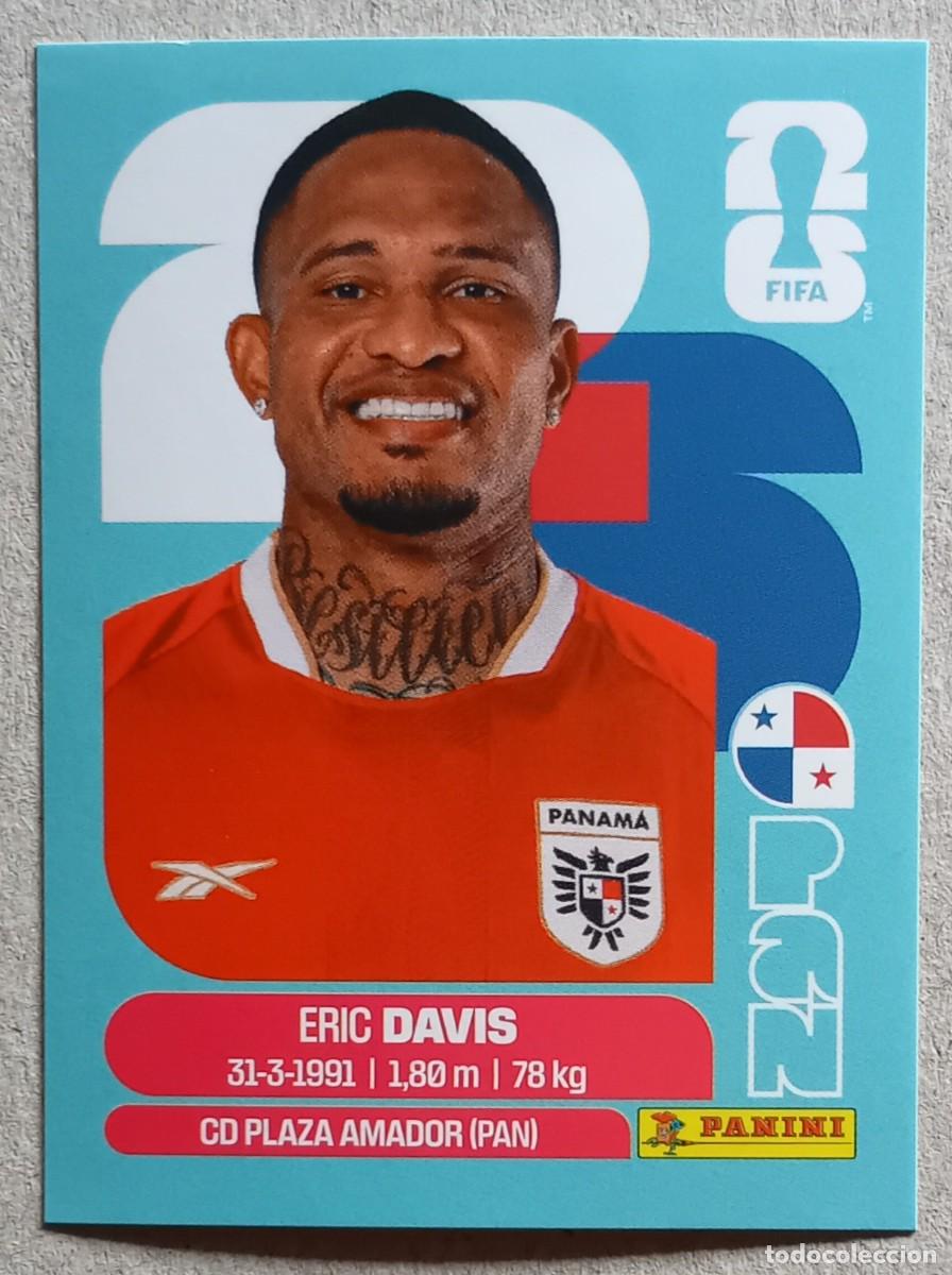 Cromos de f&uacute;tbol: Figurina Panini 2026 Cromo World Cup Usa Mundial 2026 Eric Davis Panama n PAN 7