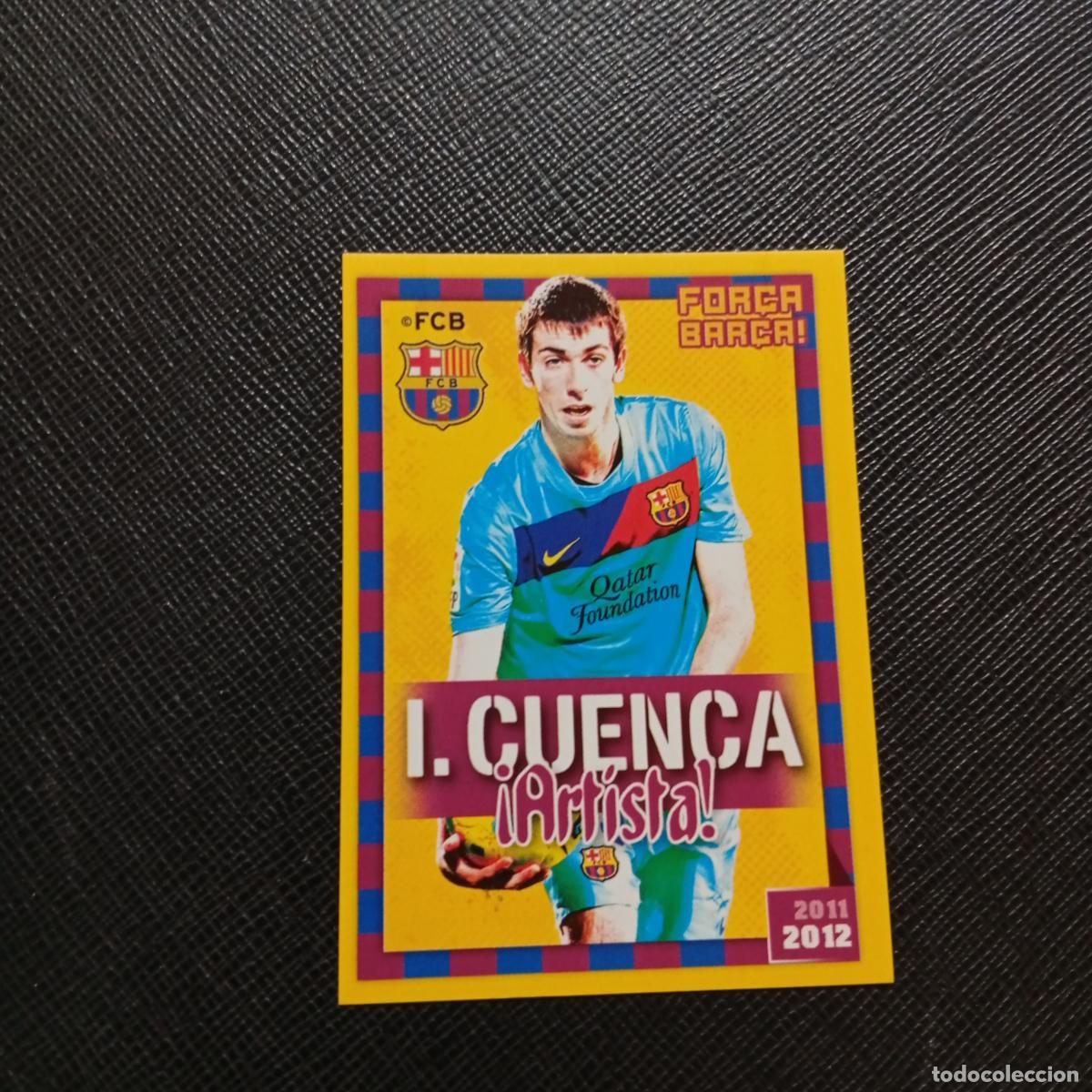 Fu&szlig;ball-Sticker: 169 CUENCA BARCELONA PANINI COLECCION OFICIAL 2011 2012 CROMO 11 12 - SIN PEGAR - A154 PG9