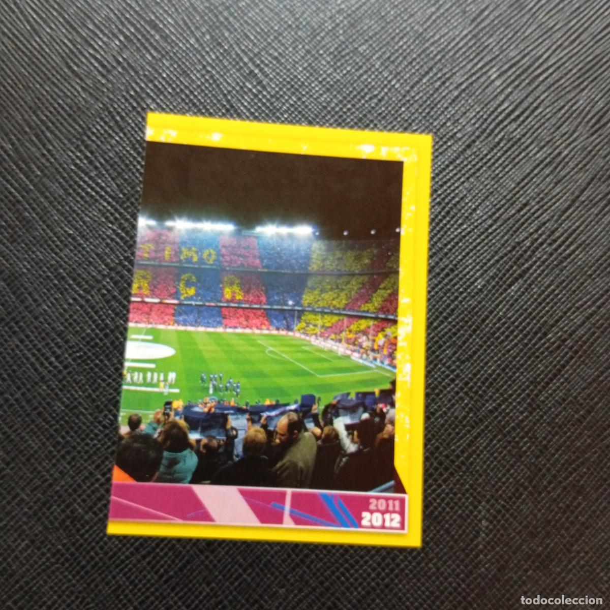 Cromos de Futebol: 3 CAMP NOU BARCELONA PANINI COLECCION OFICIAL 2011 2012 CROMO 11 12 - SIN PEGAR - A154 PG10