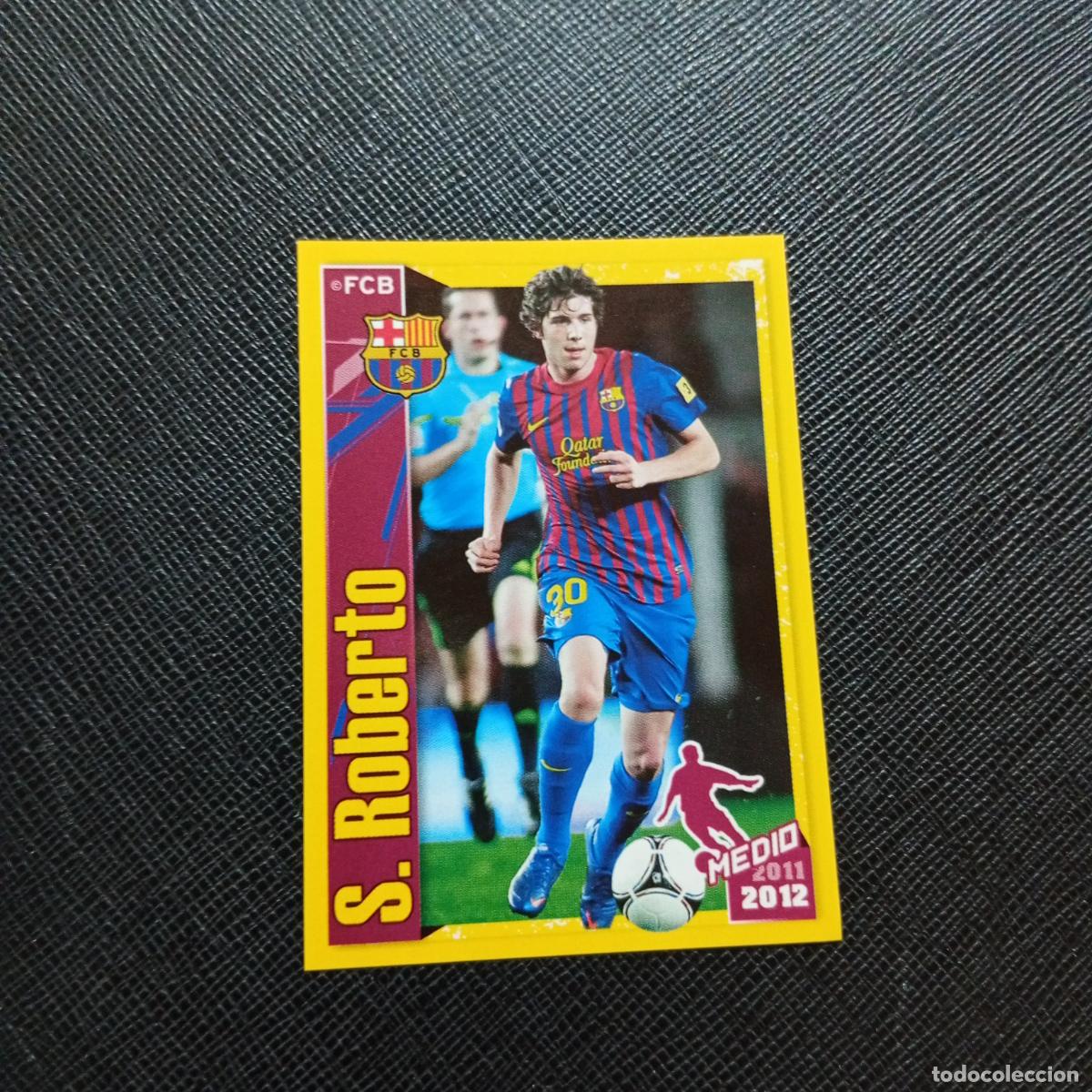 Cromos de f&uacute;tbol: 176 SERGI ROBERTO BARCELONA PANINI COLECCION OFICIAL 2011 2012 CROMO 11 12 - SIN PEGAR - A154 PG10