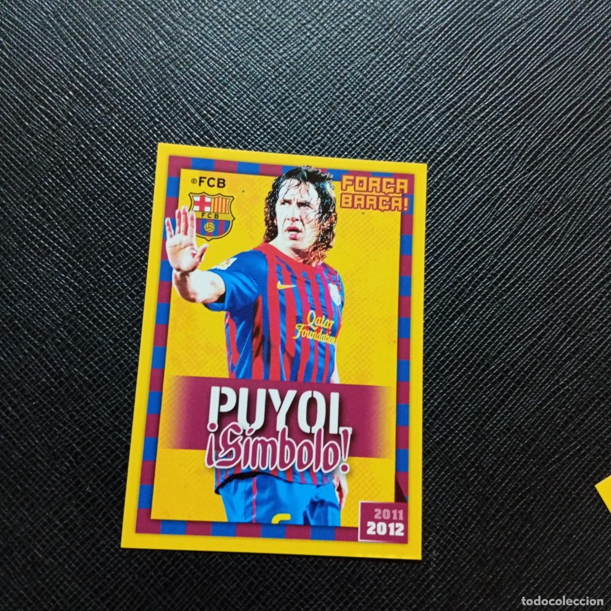 Cromos de f&uacute;tbol: 48 PUYOL BARCELONA PANINI COLECCION OFICIAL 2011 2012 CROMO 11 12 - SIN PEGAR - A154 PG10