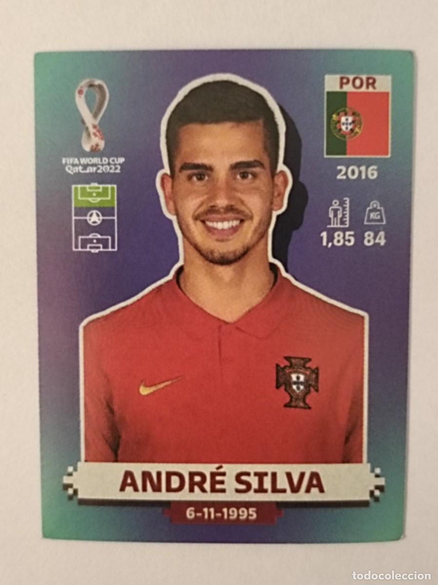Cromos de f&uacute;tbol: #POR 17 ANDRE SILVA (PORTUGAL) MUNDIAL QATAR 2022 PANINI