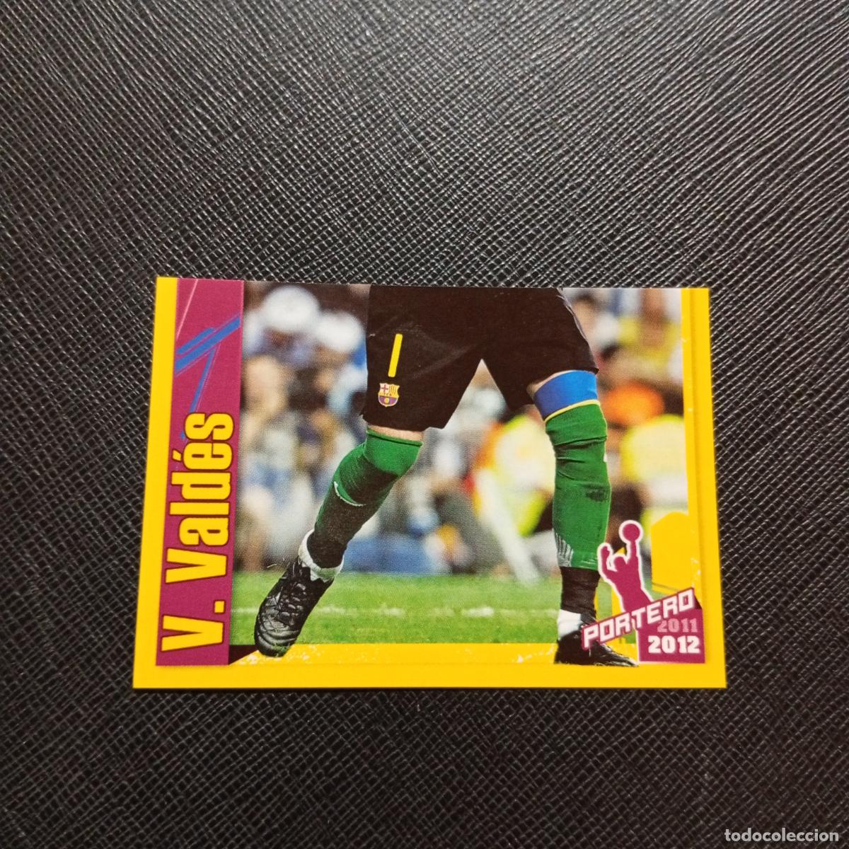 Cromos de f&uacute;tbol: 22 VICTOR VALDES BARCELONA PANINI COLECCION OFICIAL 2011 2012 CROMO 11 12 - SIN PEGAR - A154 PG10
