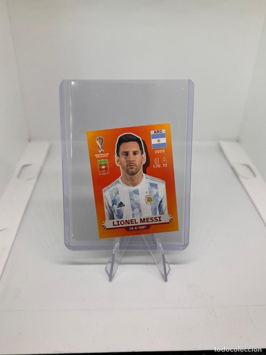 Cromos de f&uacute;tbol: Lionel Messi ARG 20 Panini Fifa World Cup Qatar 2022