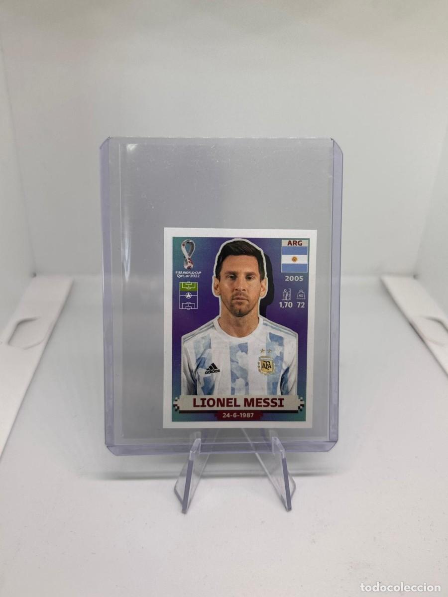 Cromos de f&uacute;tbol: Lionel Messi ARG 20 Panini Fifa World Cup Qatar 2022