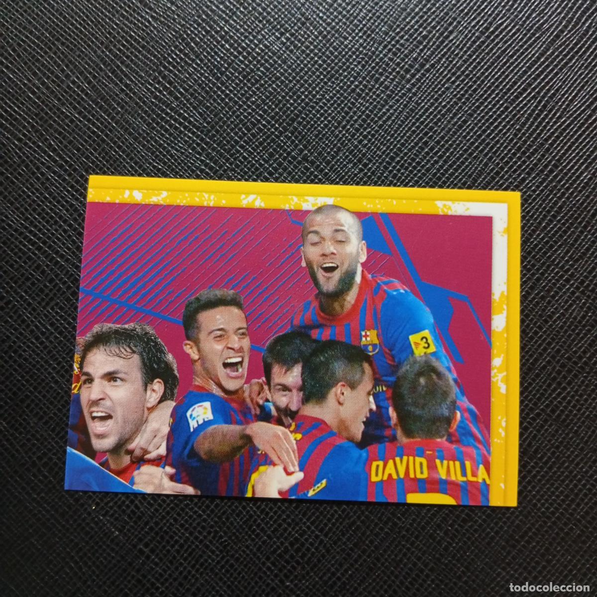 Cromos de f&uacute;tbol: 201 BARCELONA PANINI COLECCION OFICIAL 2011 2012 CROMO 11 12 - SIN PEGAR - A154 PG13