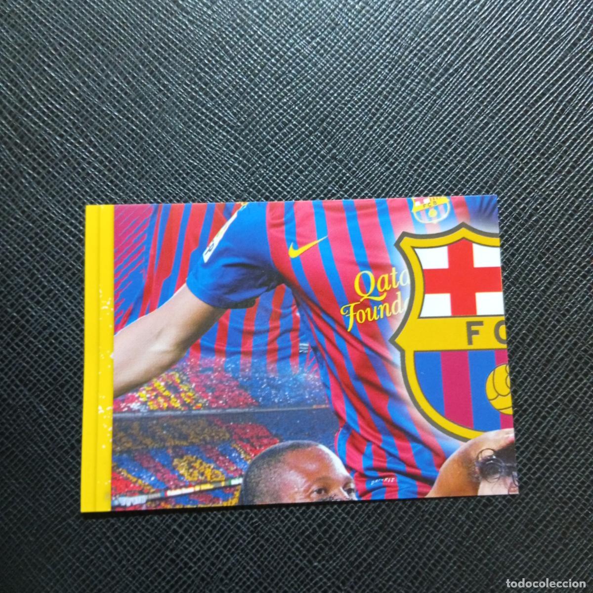 Cromos de f&uacute;tbol: 202 BARCELONA PANINI COLECCION OFICIAL 2011 2012 CROMO 11 12 - SIN PEGAR - A154 PG13