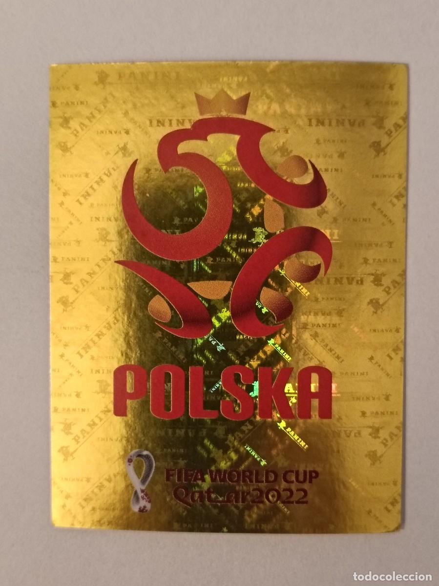 Cromos de Futebol: #POL 2 ESCUDO (POLONIA) MUNDIAL QATAR 2022 PANINI
