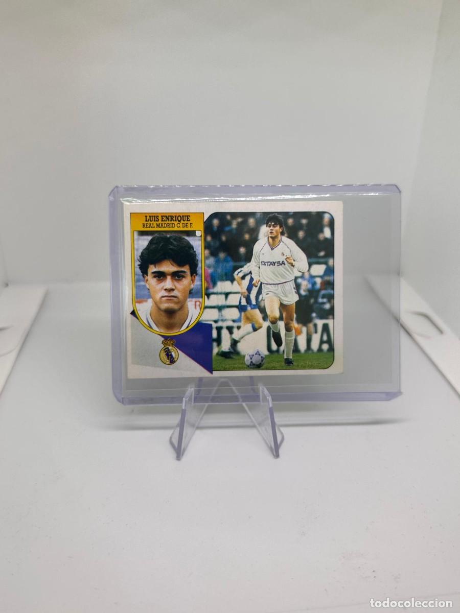 Cromos de Futebol: Rookie Luis Enrique Ediciones Este Real Madrid 1991 1992