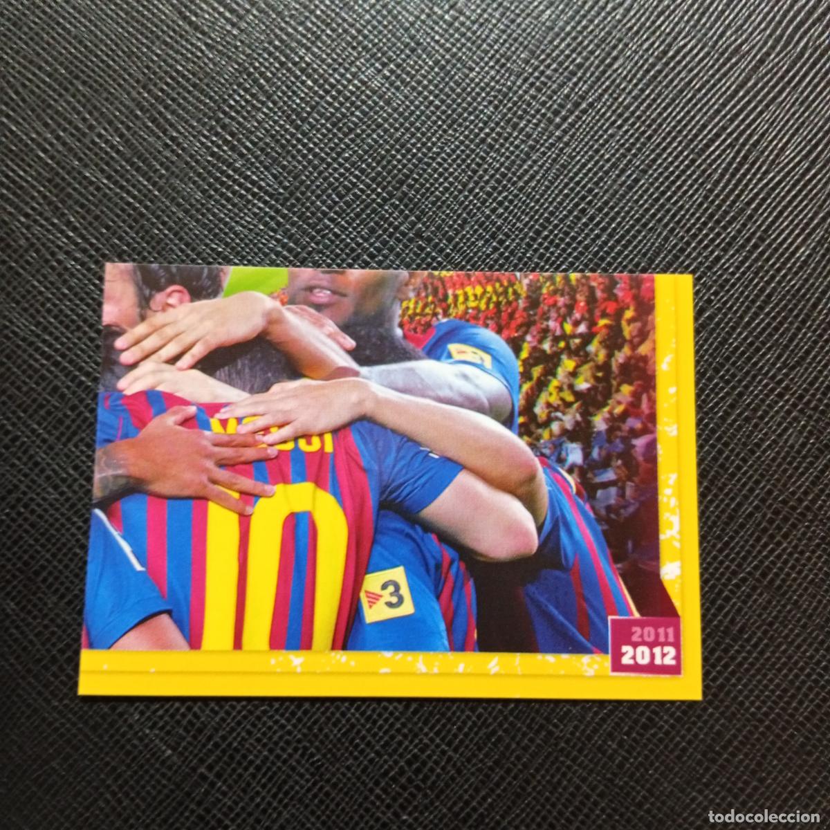 Cromos de f&uacute;tbol: 205 BARCELONA PANINI COLECCION OFICIAL 2011 2012 CROMO 11 12 - SIN PEGAR - A154 PG17