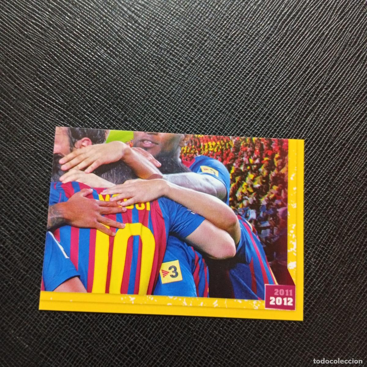 Cromos de f&uacute;tbol: 205 BARCELONA PANINI COLECCION OFICIAL 2011 2012 CROMO 11 12 - SIN PEGAR - A154 PG17